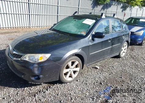 2008 Subaru Impreza Outback Sport Outback Sport из США, поврежденный, VIN JF1GH63658H827876